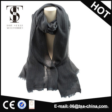 Neues Design der einfachen Farbe Damen Winter Schal
